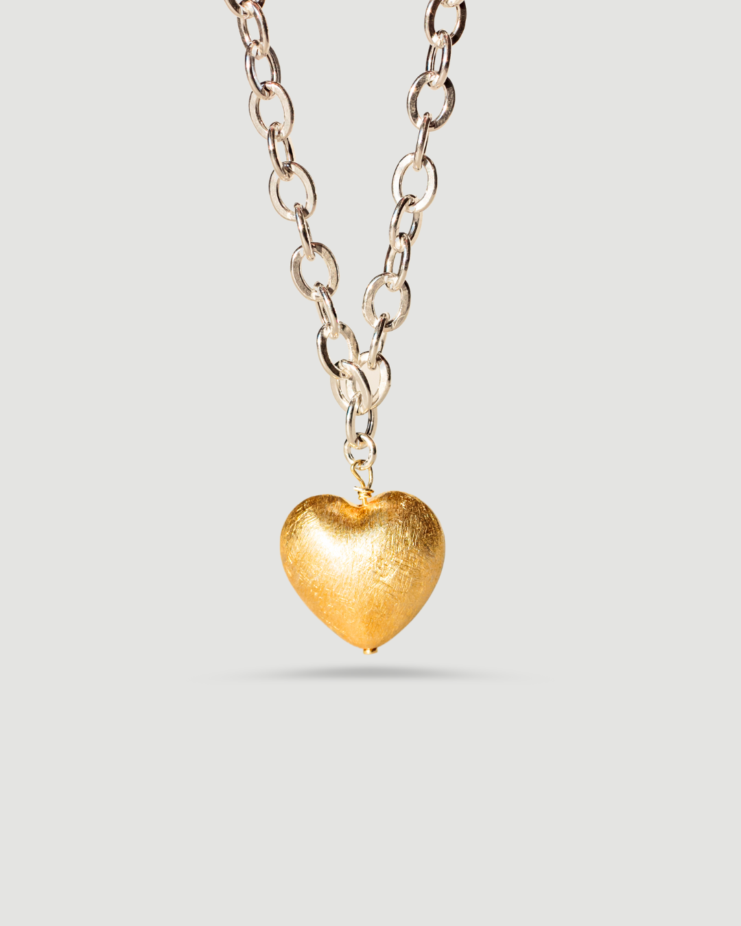 Naszyjnik Coeur Silver & Gold