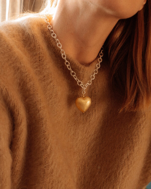 Naszyjnik Coeur Silver & Gold