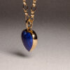 Naszyjnik Coeur z lapis lazuli Gold