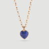 Naszyjnik Coeur z lapis lazuli Gold