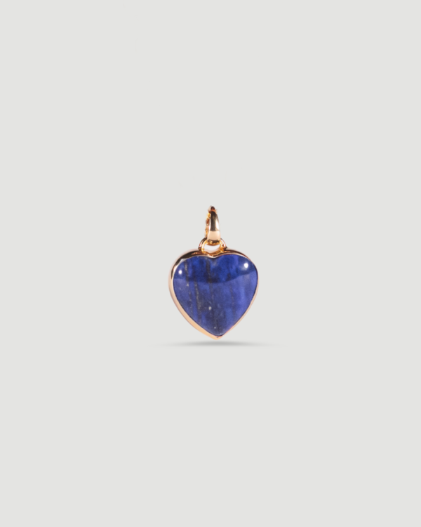 Zawieszka Coeur z lapis lazuli Gold