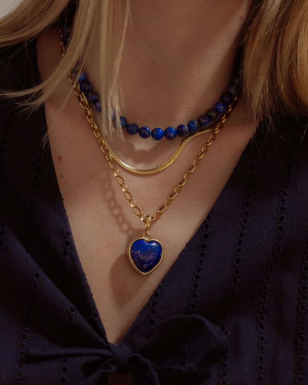 Choker z lapis lazuli-7 Choker z lapis lazuli