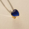 Sygnet Coeur z lapis lazuli Gold