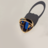 Pierścionek Coeur z lapis lazuli Gold