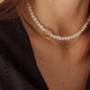 Choker Coeur z pereł