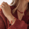 Choker Bordeaux