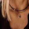 Choker Baroque z kwarcem dymnym 41 1