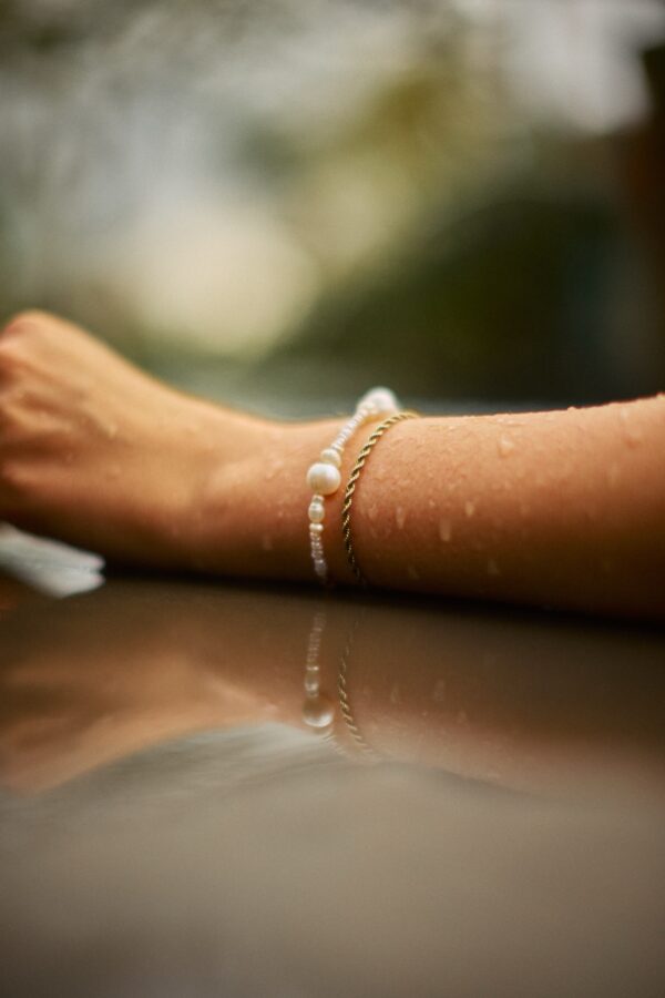 Bransoletka z perłami różnorodnymi