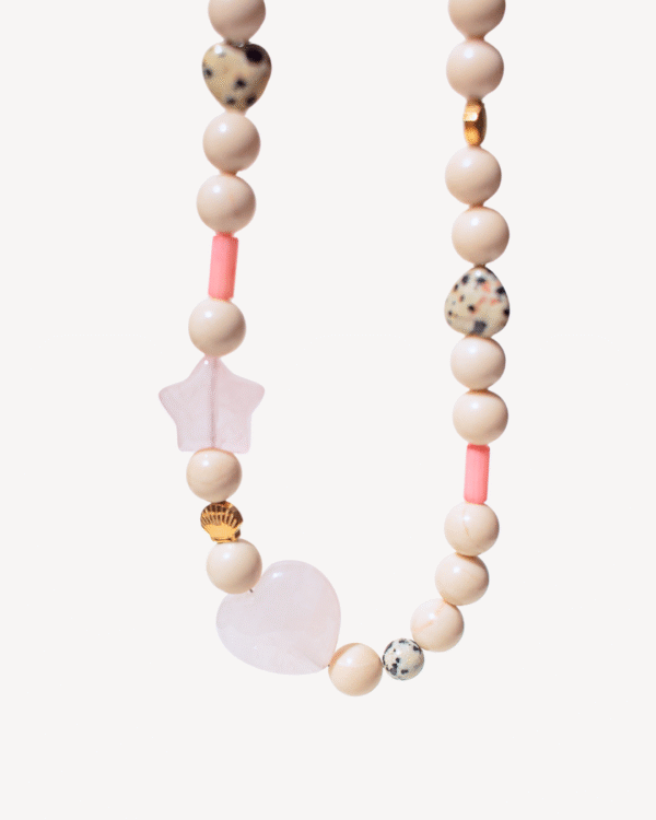 Choker Étoile Rose