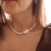 Choker Baroque z pereł