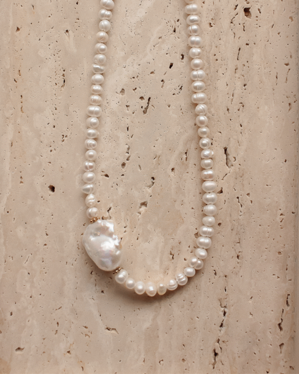 Choker Baroque z pereł