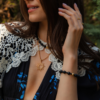 Bransoletka Obsydian