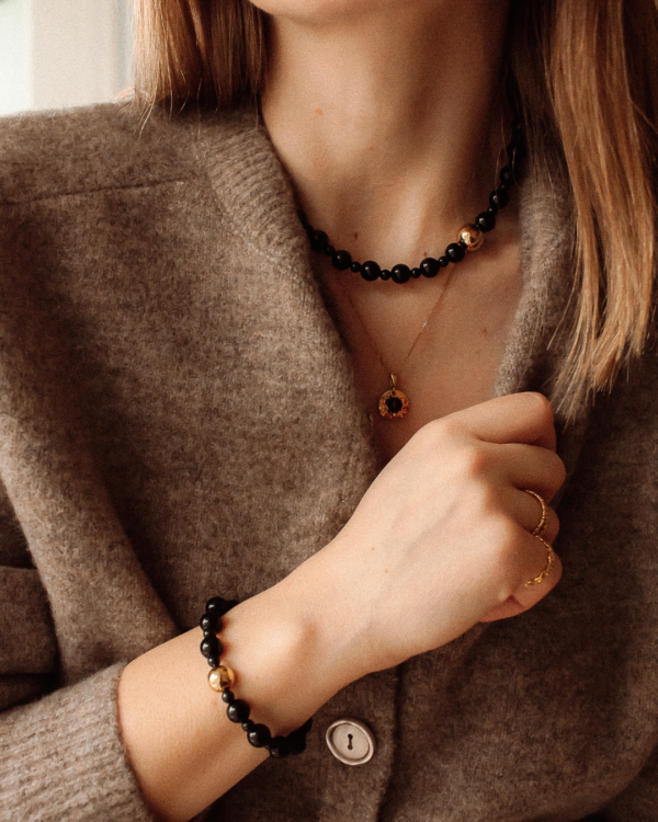 Choker Obsydian Choker Obsydian